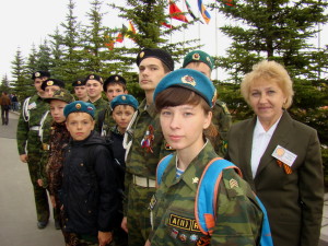 ВПК «Юнармеец» МАОУ СОШ №1 г. Алапаевск, основатель и руководитель - Напалкова Е.А.
